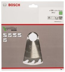 Bosch Optiline Wood 190x30 mm 24 Diş