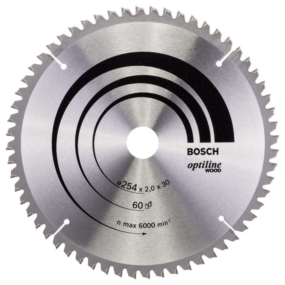Bosch Optiline Wood 254x30 mm 60 Diş
