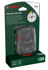 Bosch 18 V 2,5 Ah Akü (PBA W-B) -
