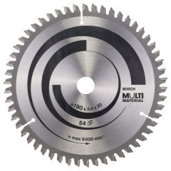 Bosch MultiMaterial 190x20/16 mm 54 Diş