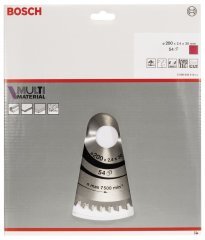 Bosch MultiMaterial 200x30 mm 54 Diş