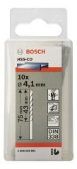 Bosch HSS-Co 4,1*75 mm 10'lu Paket