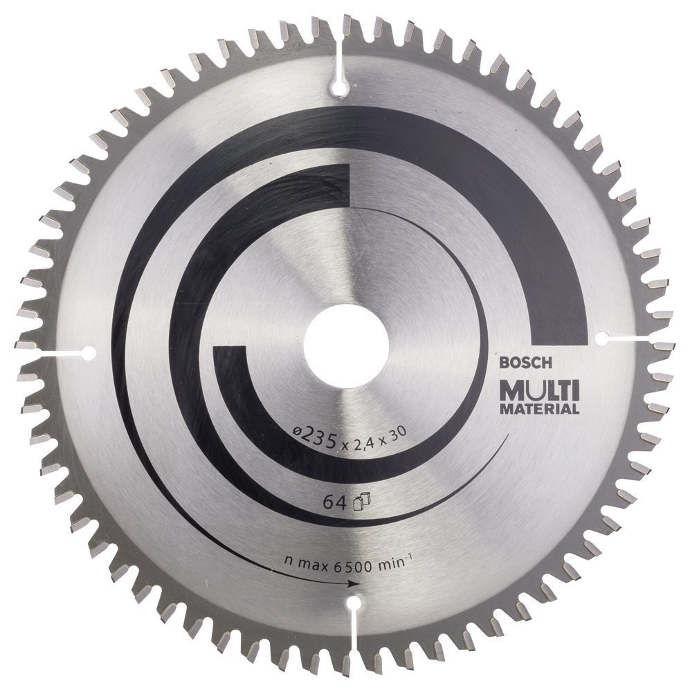 Bosch MultiMaterial 235x30/25 mm 64 Diş