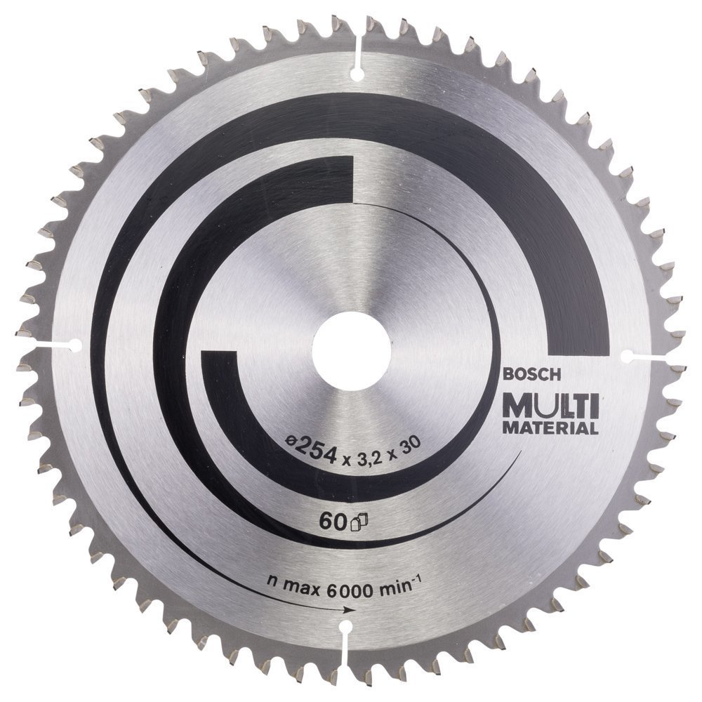 Bosch MultiMaterial 254x30 mm 60 Diş