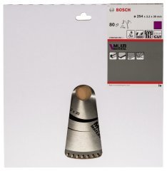 Bosch MultiMaterial 254x30 mm 80 Diş