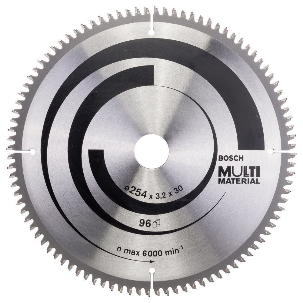 Bosch MultiMaterial 254x30 mm 96 Diş