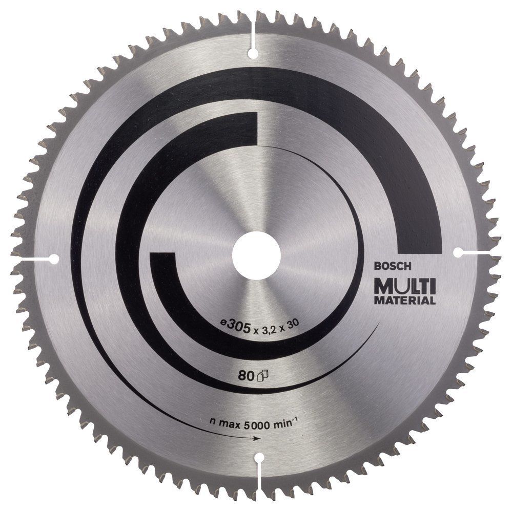 Bosch MultiMaterial 305x30 mm 80 Diş