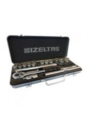 İzeltaş 1/2'' Altı Köşe Lokma Anahtar Takımı 24 Parça
