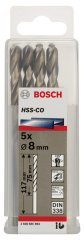 Bosch HSS-Co 8*117 mm 5'li Paket