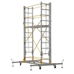 Çağsan 2x11 Basamaklı TeleSafe İki Parçalı Alüminyum İskele