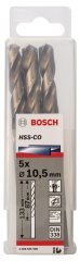 Bosch HSS-Co 10,5*133 mm 5'li Paket