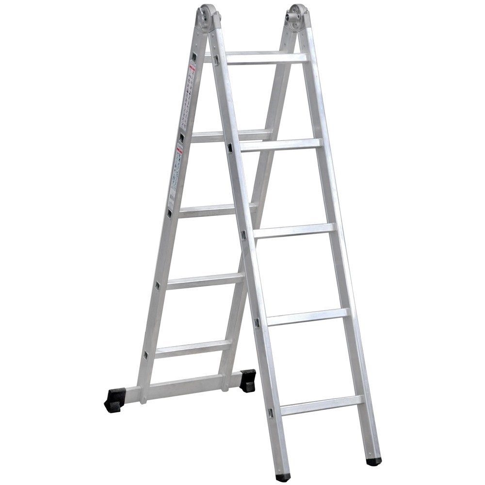 Çağsan 2x5 Basamaklı Katlanır Alüminyum Merdiven