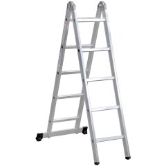 Çağsan 2x5 Basamaklı Katlanır Alüminyum Merdiven