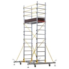 Çağsan 2x7 Basamaklı İki Modüllü Alüminyum İskele