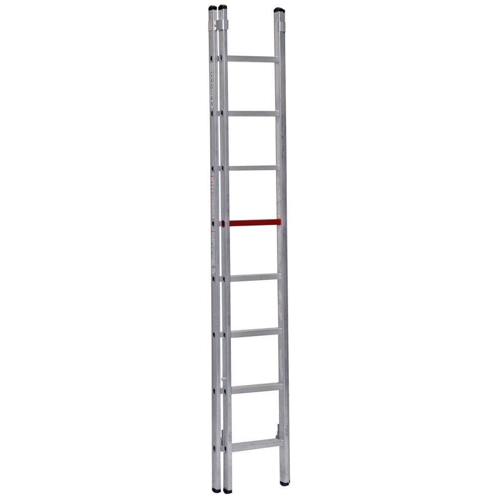 Çağsan 2x8 Basamaklı İki Parçalı Sürgülü Alüminyum Merdiven