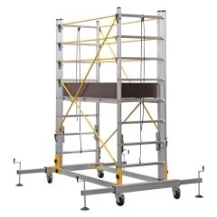 Çağsan 2x8 Basamaklı TeleSafeXL İki Parçalı Alüminyum İskele