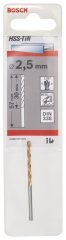 Bosch HSS-TiN 2,5*57 mm