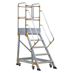 Çağsan 4+1 Basamaklı Endüstriyel Alüminyum Platform