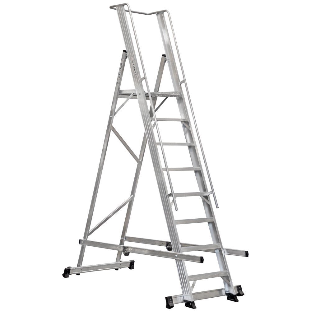 Çağsan 7+1 Basamaklı Katlanır Platformlu Merdiven
