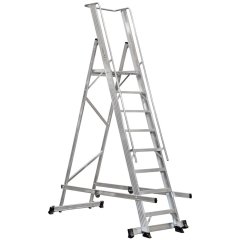 Çağsan 7+1 Basamaklı Katlanır Platformlu Merdiven
