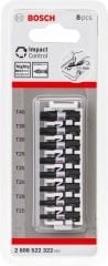 Bosch Impact Ctrl 8'li T15-T40,25mm