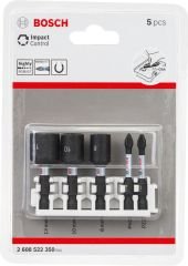 Bosch Impact Ctrl 5'li Lokma 8/10/13 + Bits