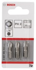 Bosch ExtraHard PH2*25 mm 3'lü