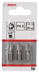 Bosch ExtraHard PH3*25 mm 3'lü