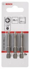 Bosch ExtraHard PH1*49 mm 3'lü